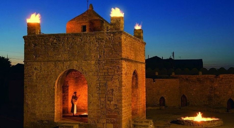 Atashgah Zoroastrian Fire Temple, Azerbaijan